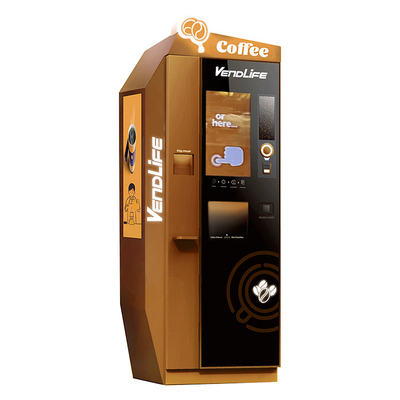 6X4L fresh milk coffee vending machine , DEX Nespresso Coffee Vending Machine